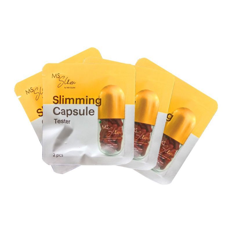 [TERLARIS] MS SLIM TESTER CAPSULE ISI 2 PCS MS GLOW ORIGINAL