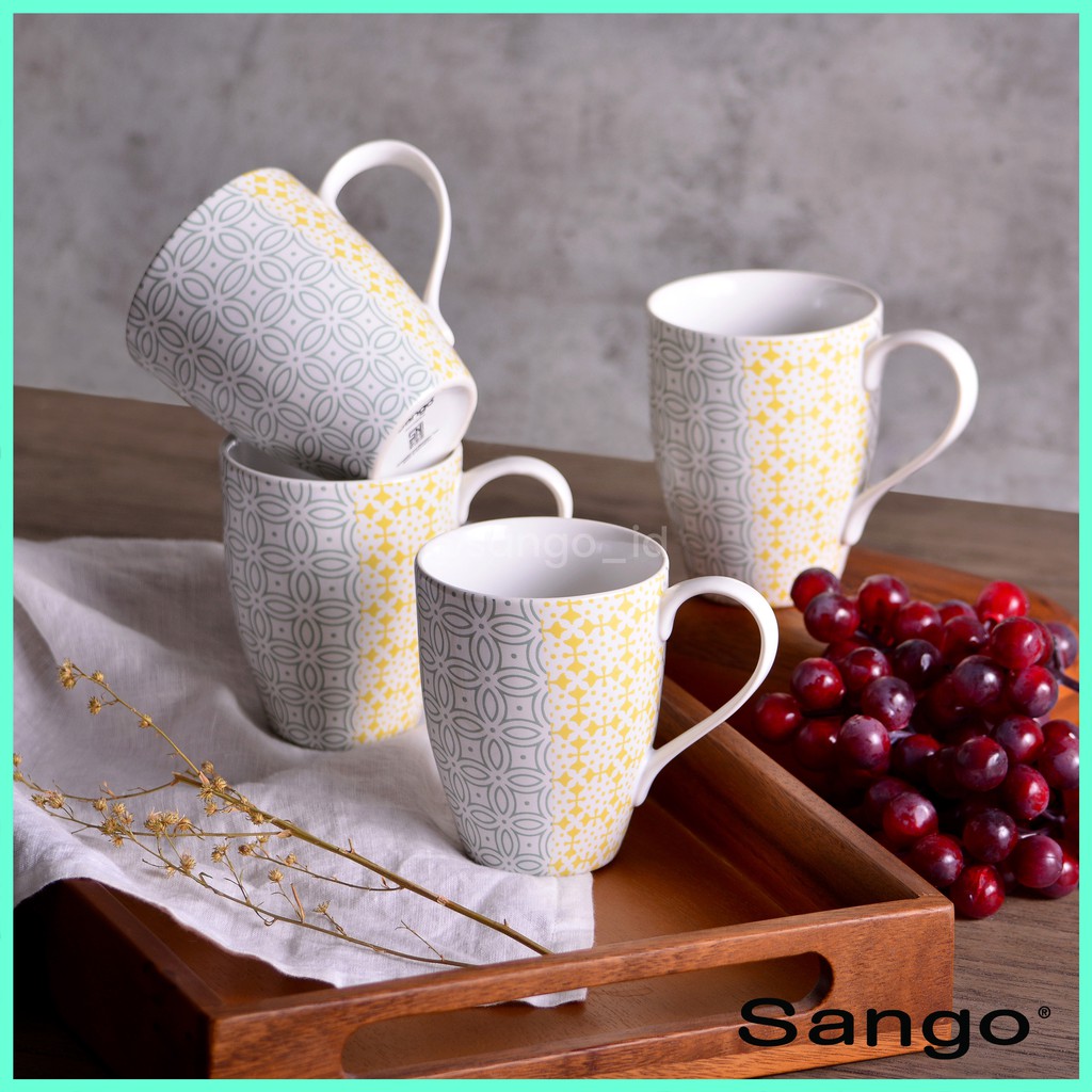  SANGO  Set Mug Truecof isi 4 Shopee Indonesia