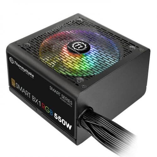 Power Supply ThermalTake Smart BX1 RGB 550W - PSU 550 ThermalTake RGB BX1 550Watt