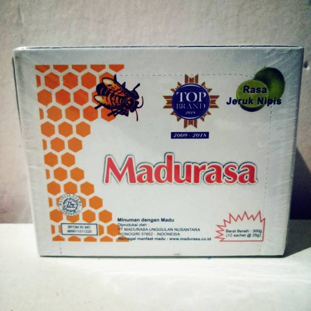 Madurasa box isi 12 sachet