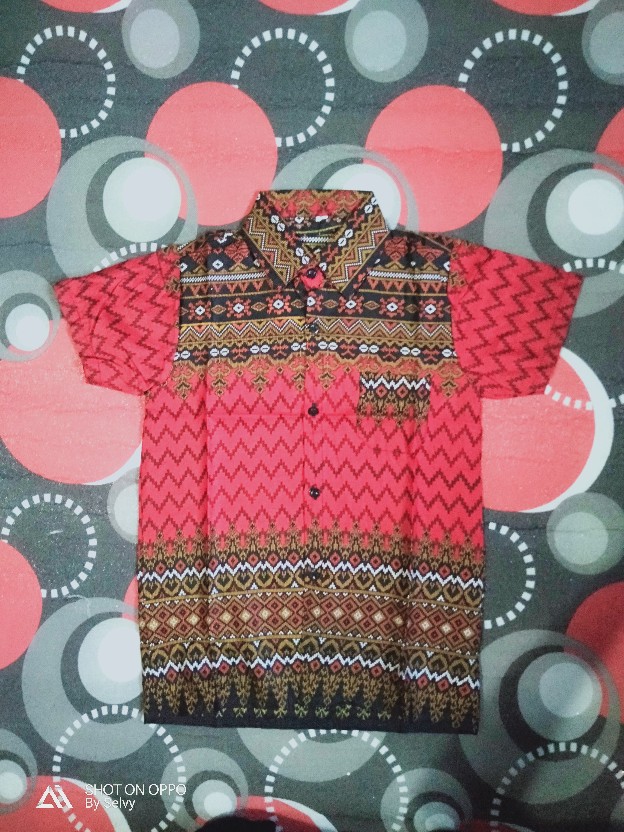 Couple Keluarga Terbaru Tunik Kemeja Batik Anak Seragam Gamis Cod Pekaljaya