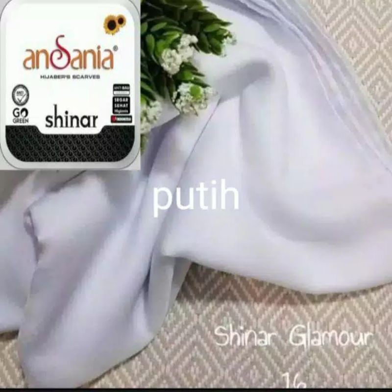 (COD) HIJAB SHINAR ANSANIA / JILBAB SHINAR SEGI-EMPAT / SHINAR MURAH  110X110