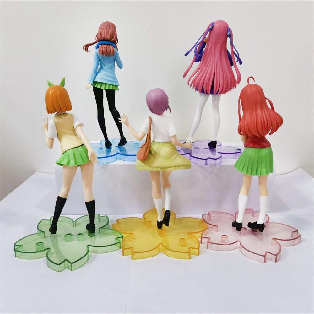 Agustina The Quintessential Quintuplets 18CM Collection Nakano Miku Yotsuba Nakano Ichika Model Mainan