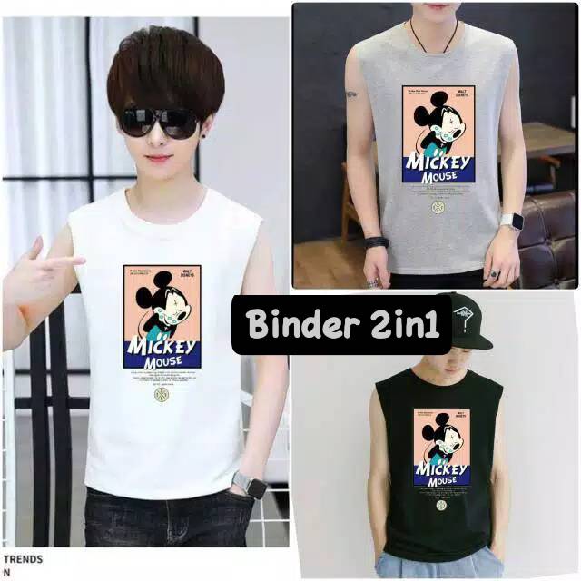 

Binder 2in1 tomboy pakaian tomboy