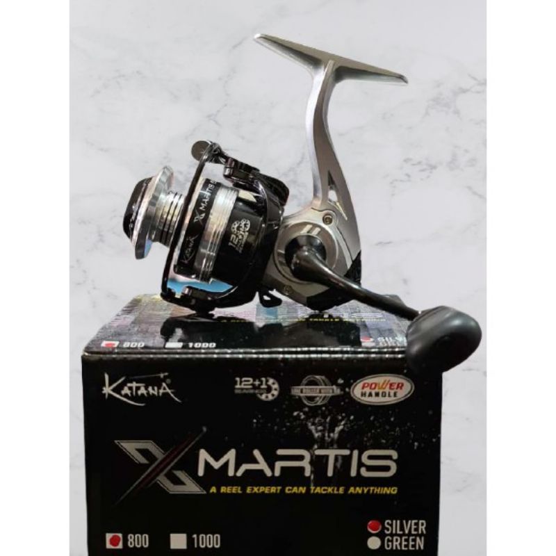 Reel Katana X martis (Kualitas Jepang) 2000, 3000 Power handle