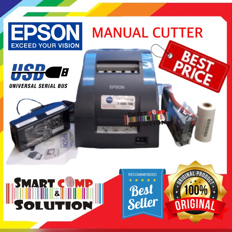 Printer Epson TMU 220D / TM-U220D Manual Cutter (USB)