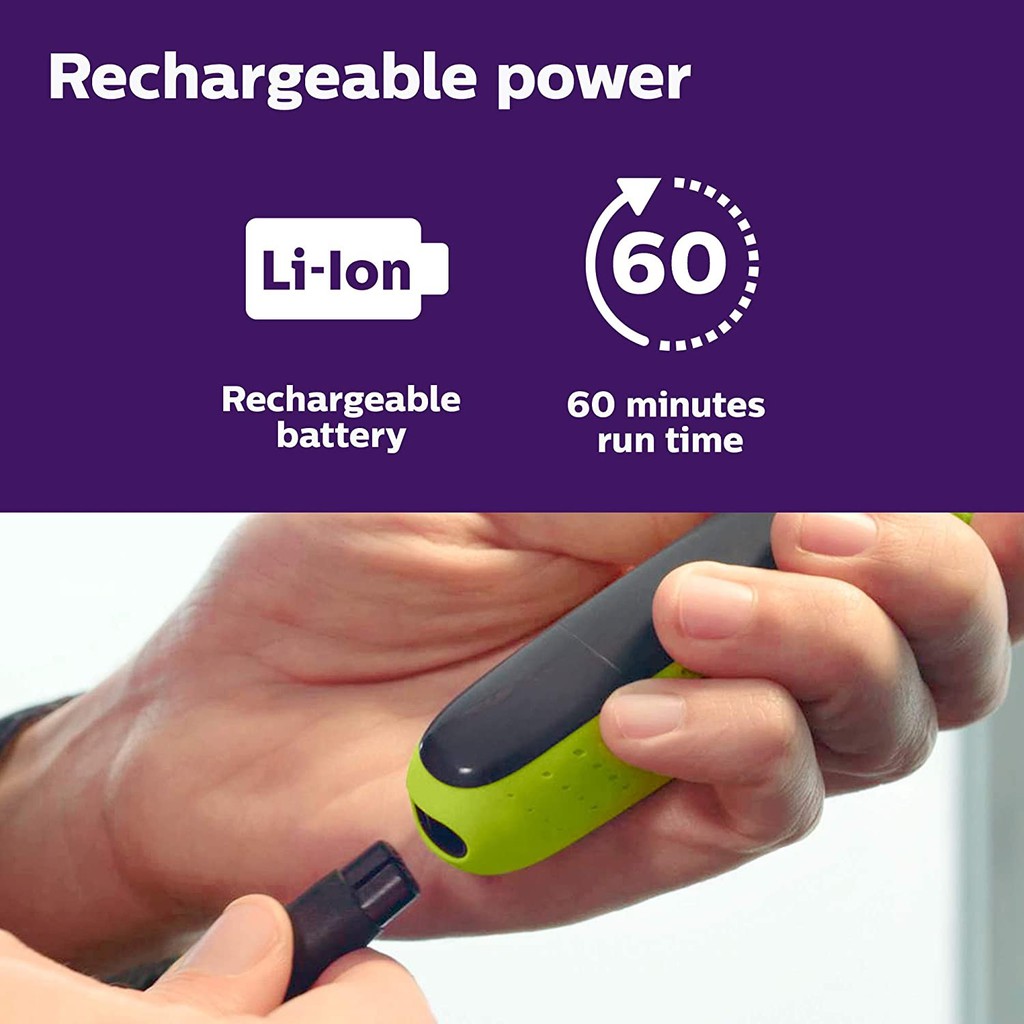 PHILIPS Norelco QP2630 - OneBlade Face + Body - Pisau Cukur Elektrik dari PHILIPS &amp; NORELCO