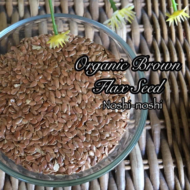 Ground Flaxseed Organic / Brown Flaxseed organic halus