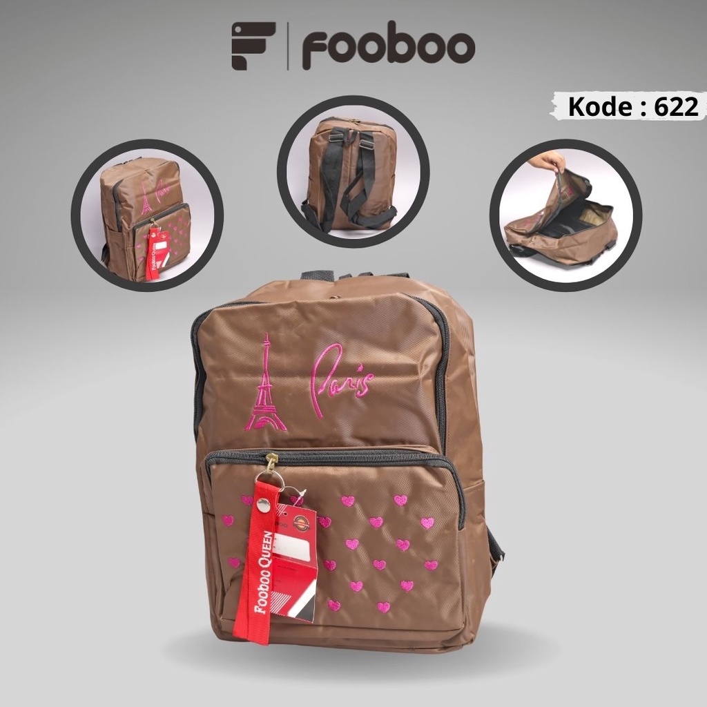 FOOBOO TAS RANSEL BACKPACK WANITA