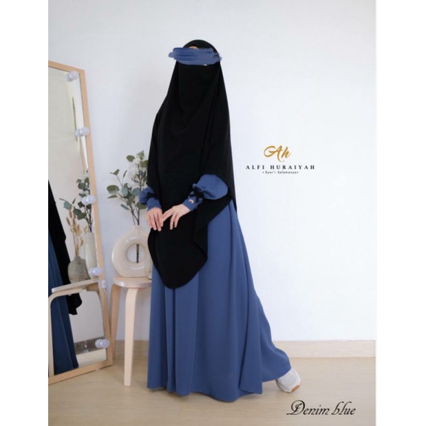 Gamis Sakura by Alfi Huraiyah