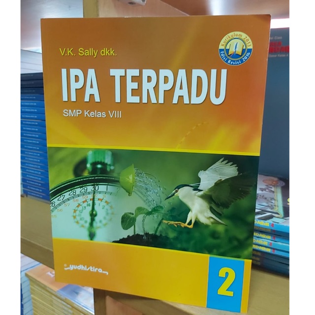 IPA Terpadu kelas VIII-8 SMP/MTS K13 Revisi Yudhistira