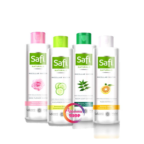 Safi Naturals Micellar Water Series