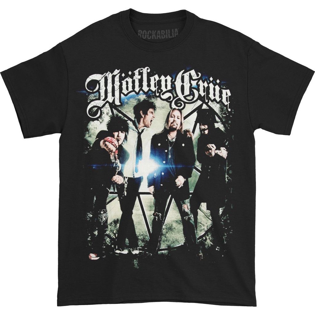 Kaos Band MOTLEY CRUE Group Photo Official Merchandise T-Shirt - Kaos Dewasa - Kaos Pria - Kaos Wani