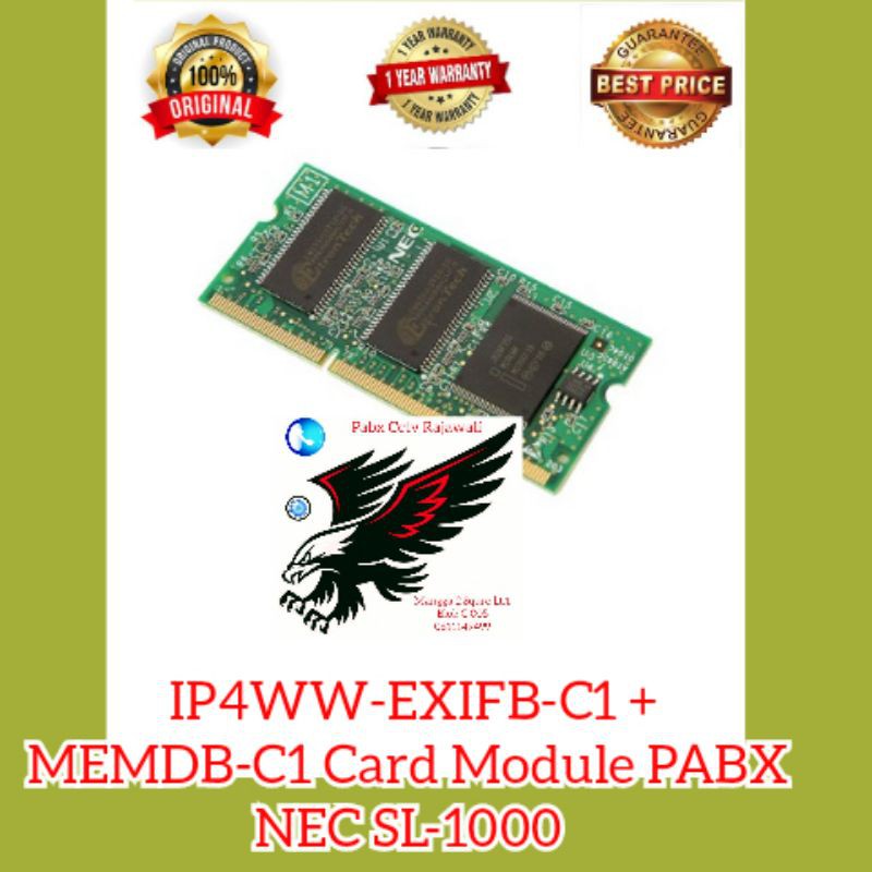 MODULE PABX NEC IP4WW- MEMDB-C1 Card PABX NEC SL-1000