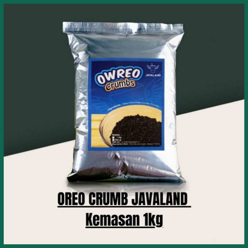 

Javaland Topping Owreo Crumb Kemasan 1kg
