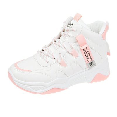 [ ORIGINAL IMPORT ] Sneakers Wanita Import Sepatu Wanita Import Premium Quality  Q52-PUTIH PINK