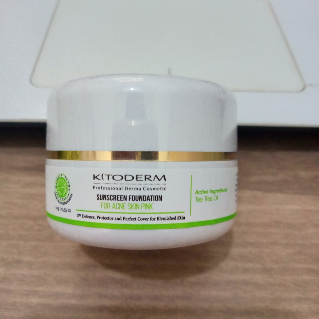 KITODERM SUNSCREEN FOUNDATION ACNE | SUNCREEN FOUNDATION FOR ACNE SKIN