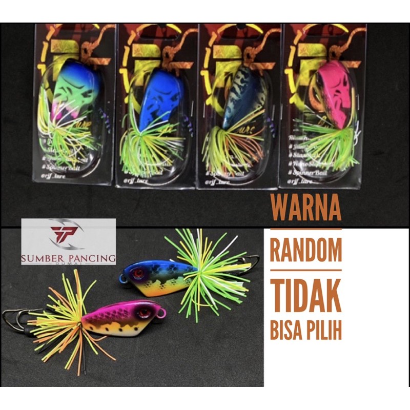 UMPAN KODOK JUMP FROG TRIANGEL RJF LURE 4.5cm