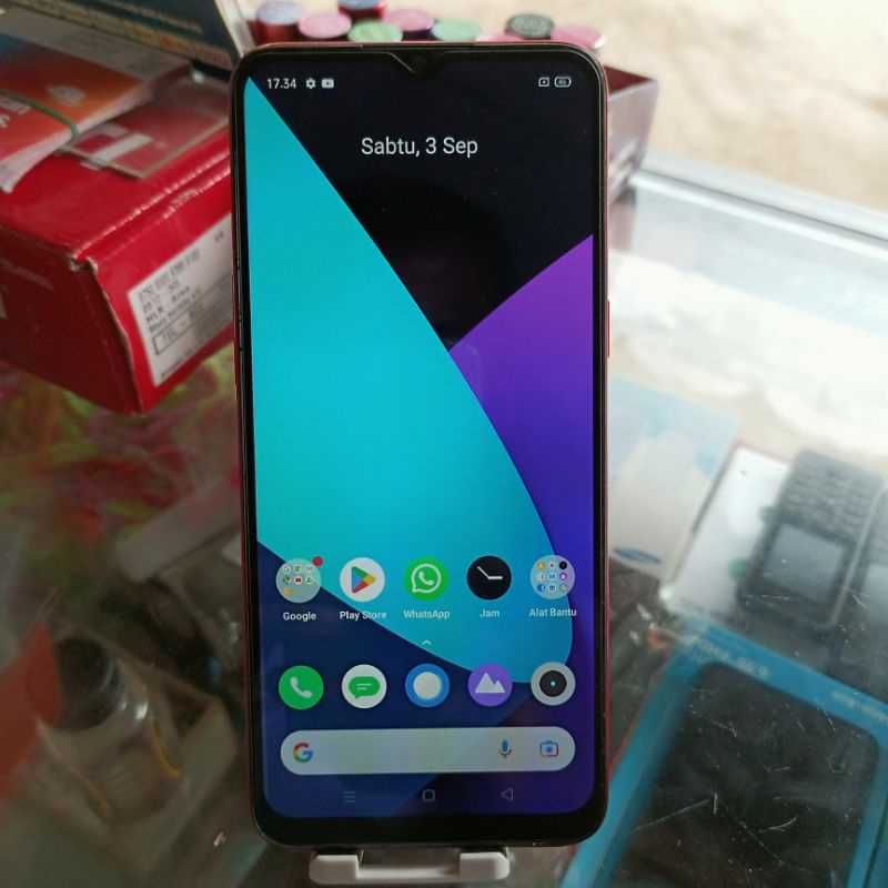 Hp seken original 100% bergaransi | Hp second Realme c3 ram 3/32gb