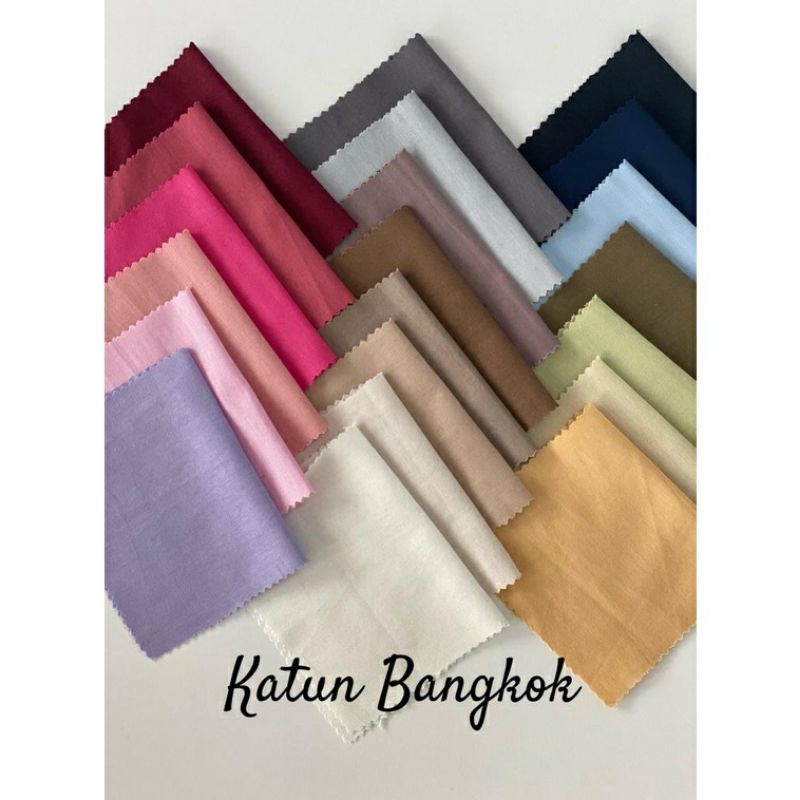 Kain Meteran - Katun Bangkok / Cotton Bangkok Premium