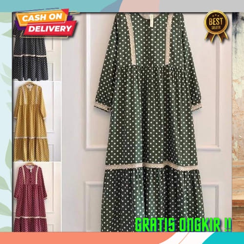 Baju Games Wanita Modern Terbaru 2023 Games Murah Ghamis Polos Busana Muslim Games Kekinian Termurah