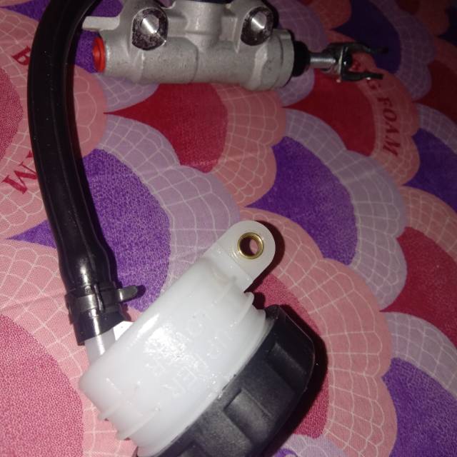 Suntikan rem belakang satria fu tonjokan rem satria fu