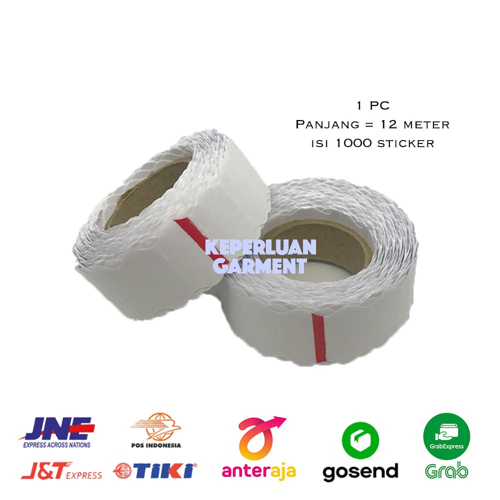 

mh Sticker Numbering (Putih/White) Per Roll (Isi 9pcs)