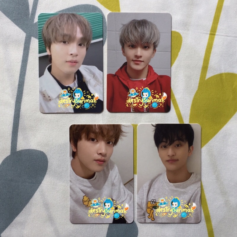 Photocard Kihno Departure Resonance Mark PC AR Selca Haechan Jewel Case Hotsa Cafe 7Dream Hot Sauce 