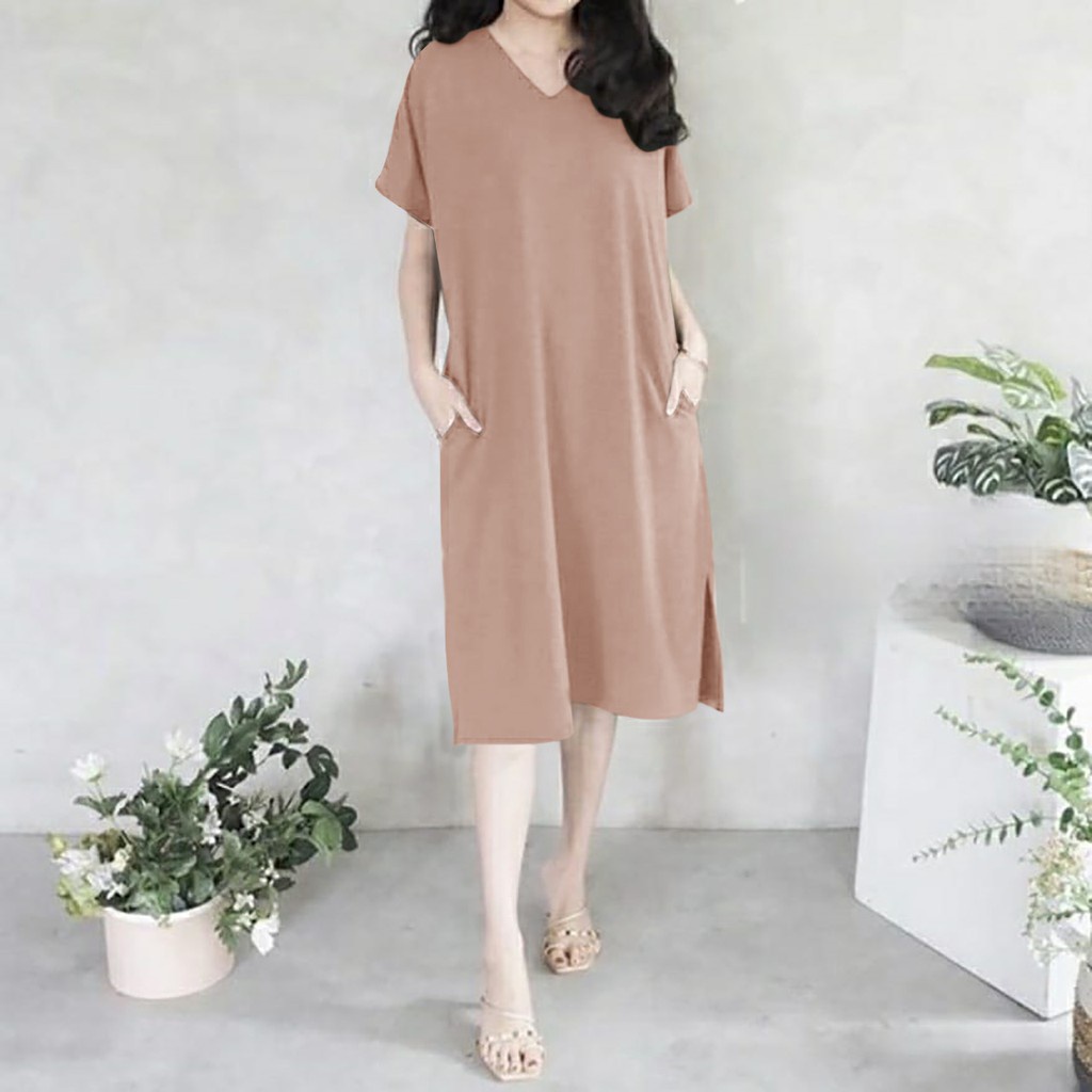 WSE390 - Dress Via / Dress Wanita / Dress Wanita Korea / Dress Wanita Panjang / Dress Wanita Cantik / PREMIUM QUALITY