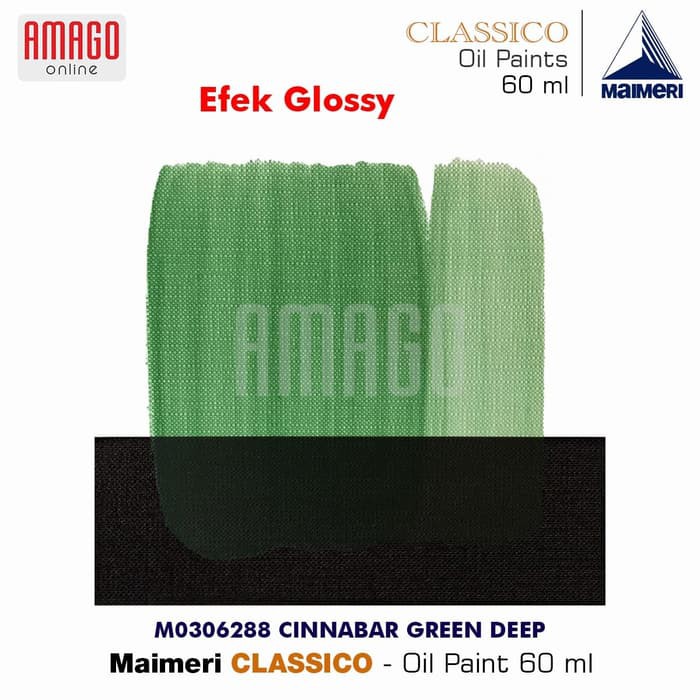 MAIMERI CLASSICO - OIL PAINT - CINNABAR GREEN DEEP - 60ML - M0306288