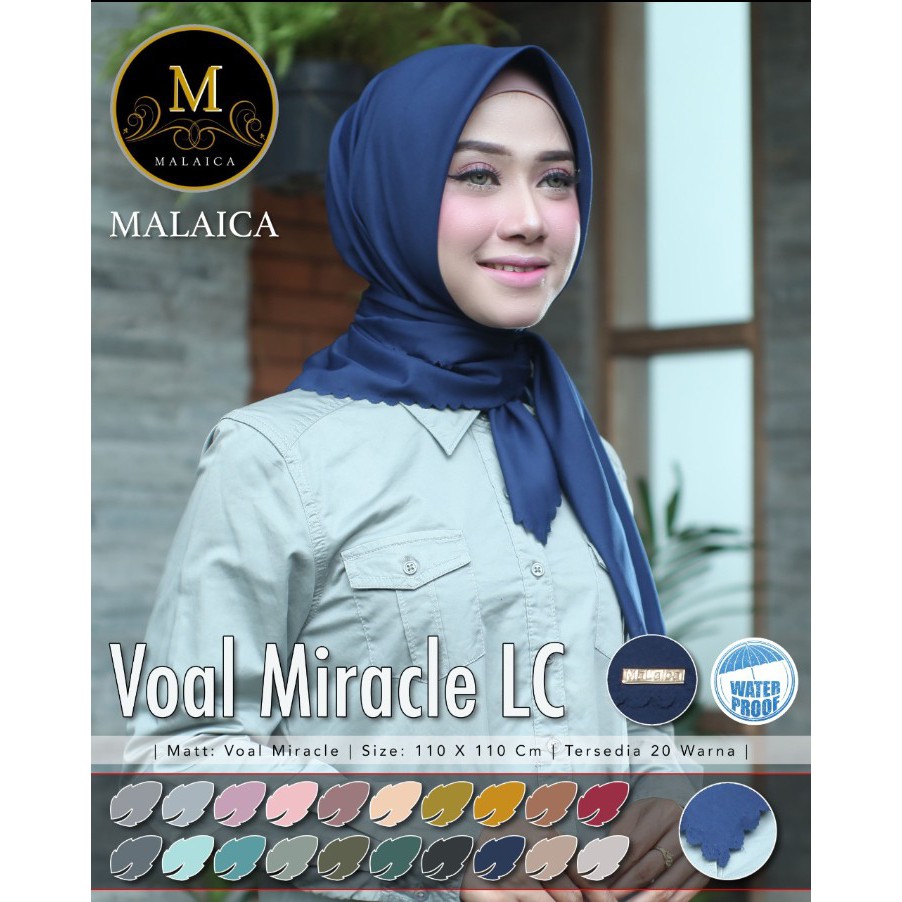 Hijab Voal Miracle LC by MALAICA