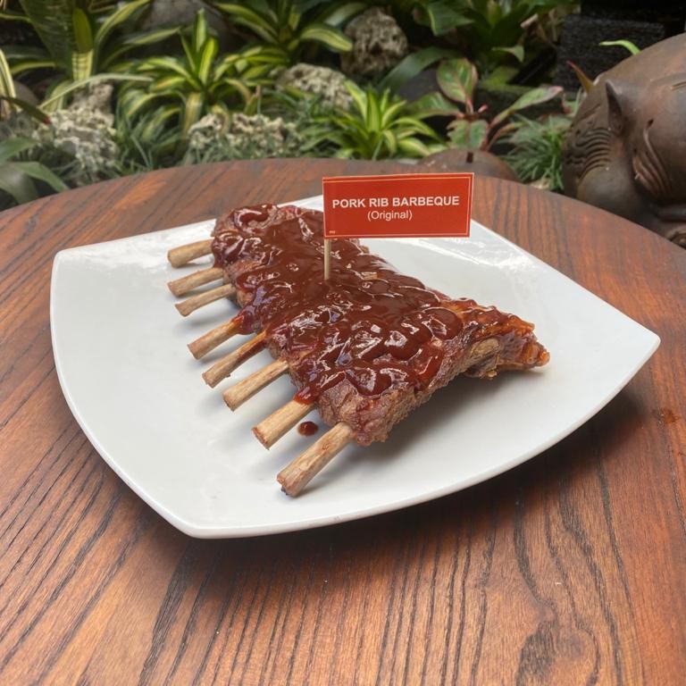 Pork Ribs Barbeque Matang (Iga Babi Bakar) Original - 400gr