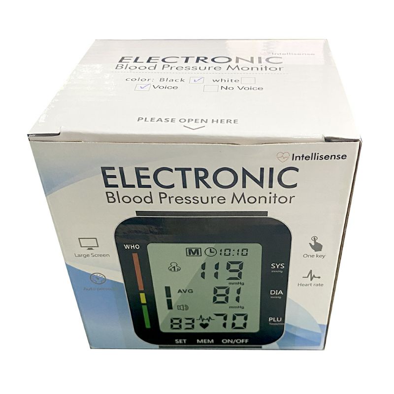 ALAT UKUR TEKANAN DARAH TENSI METER BLOOD PRESURE DIGITAL ELEKTRONIK WITH VOICE TAFFOMICRON-4