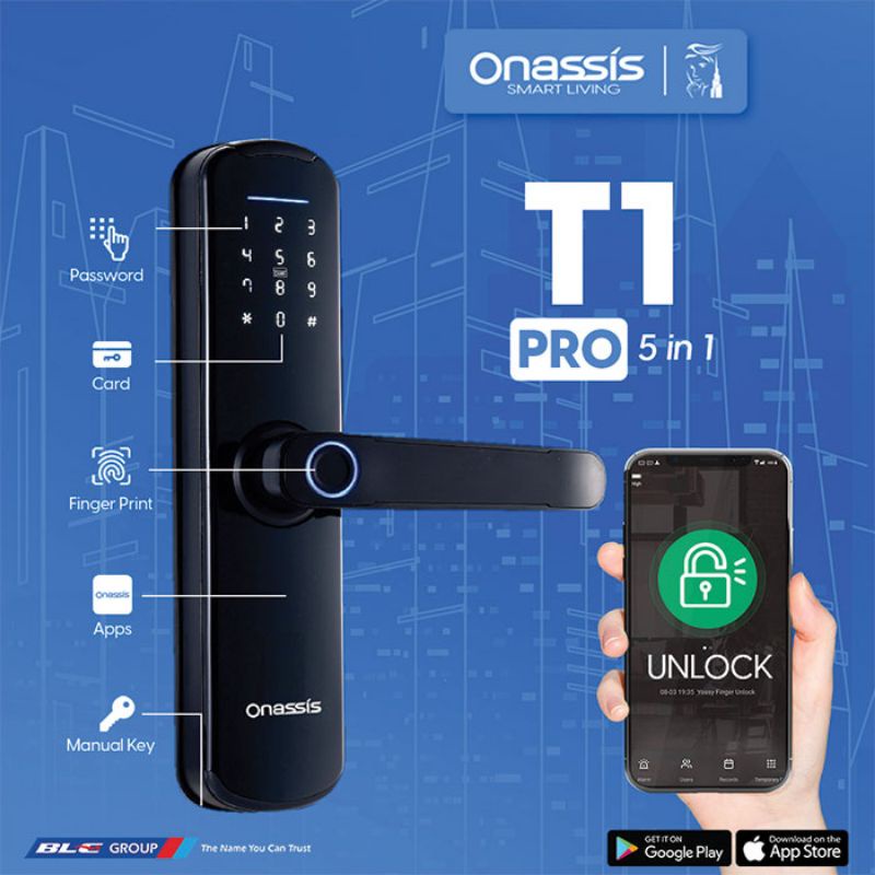 Smart Lock-Smart Home Onassis T1-PRO