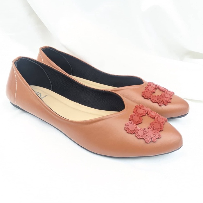 FLATSHOES - SEPATU WANITA FLAT KERJA SANTAI KULIAH FLAT SHOES -283