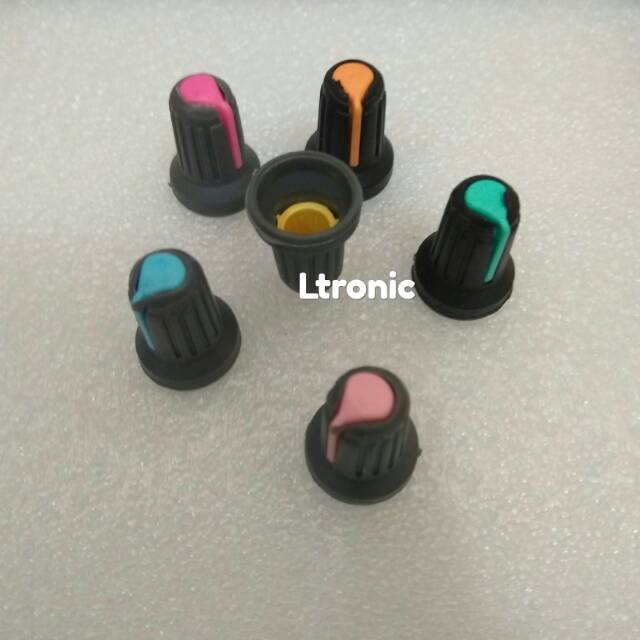 Knop potensio Knop power ampli