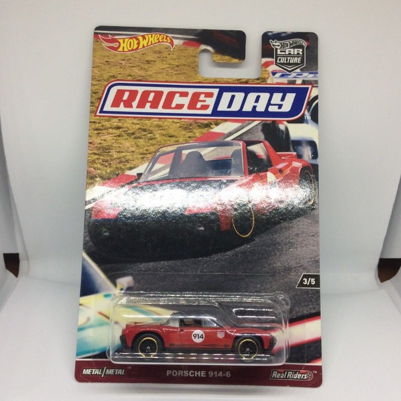hotwheels porsche 914-6 raceday hot wheels