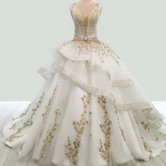 Dubai Ball Gown/Wedding Dress