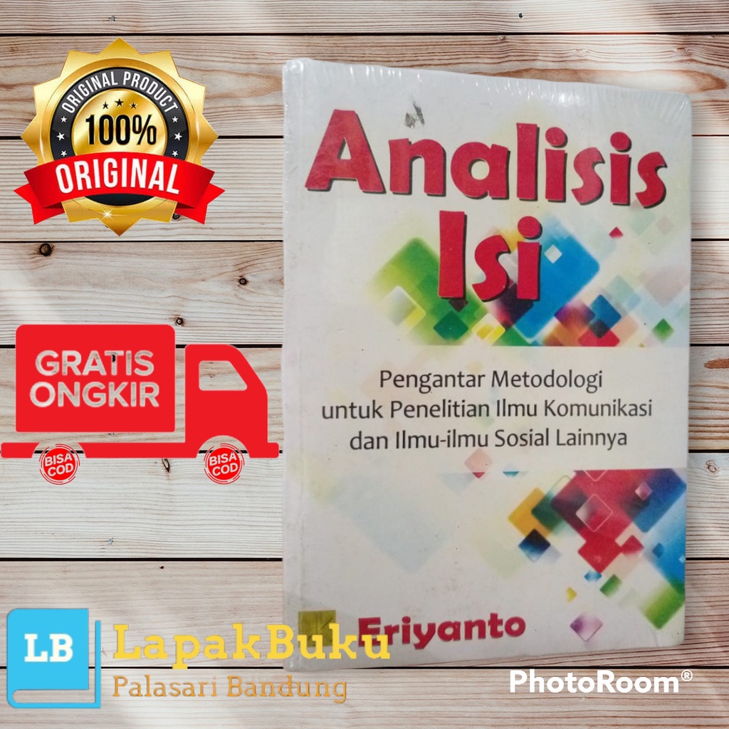 Buku Analisis Isi Pengantar Metodologi untuk Penelitian Ilmu Komunikasi dan Ilmu-ilmu Sosial Lainnya