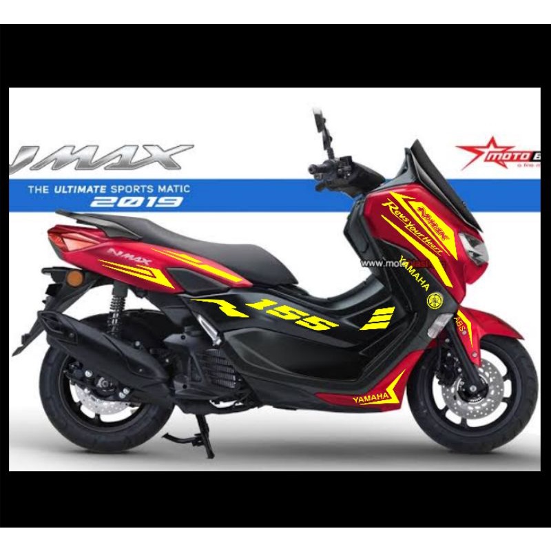 stiker motor variasi nmax