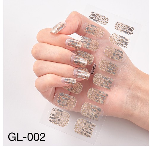 16Pcs/Stiker Kuku Murah / Nail Art Sticker / Nail Art Stiker / Nail Art &amp; Sticker Tipe GL