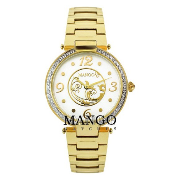 Jam Tangan Wanita Stainless Steel Mango MA6678L-81K