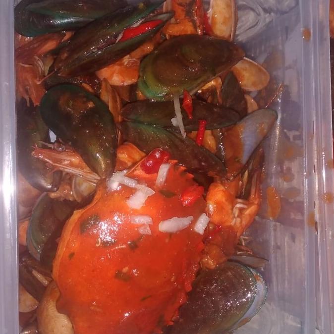 

[COD] paket lengkap kepiting, cumi, udang, kerang [COD]