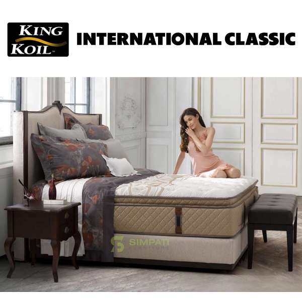 King Koil International Classic Komplit Set