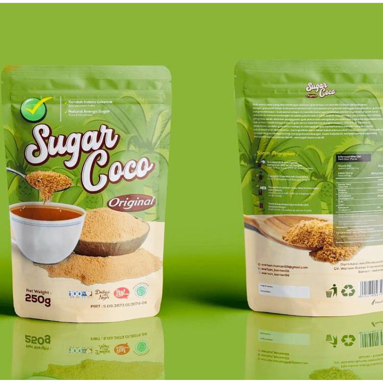 Jual PALM SUGAREN COCO Gula Aren Bubuk Organik Gula Semut Palm Sugar