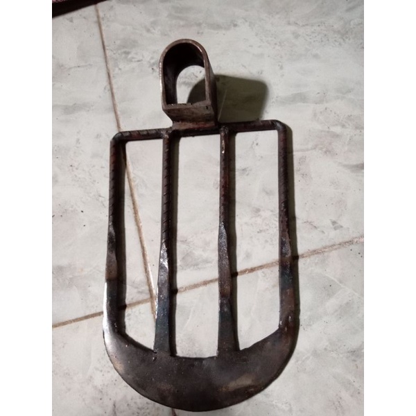 cangkul  baja anti lengket  pacul tanah ganco per