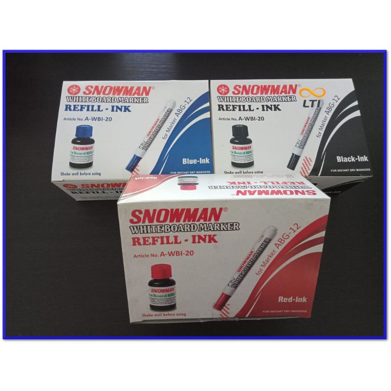 

Refill Snowman White board yang bisa di hapus