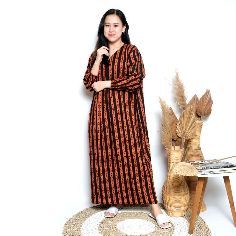 Daster habel busui lengan panjang gamis merk Verell-47