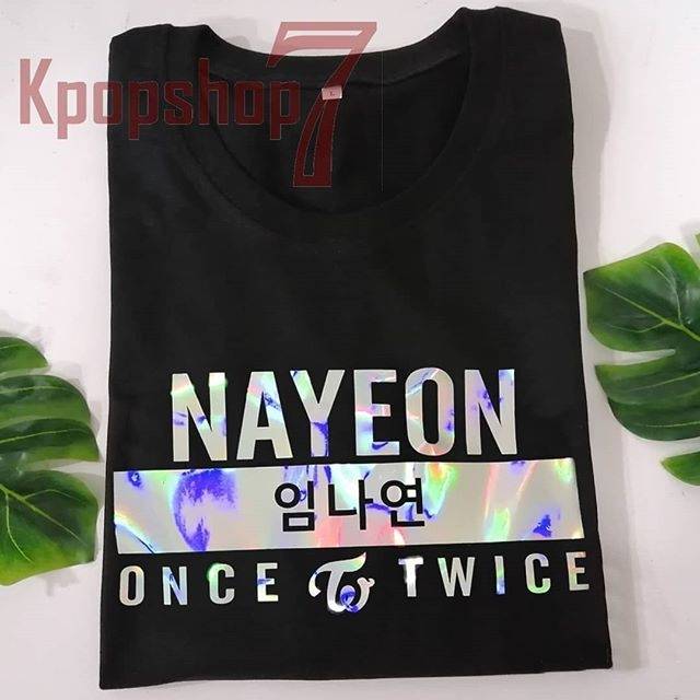 Kaos twice baju twice tshirt twice hologram