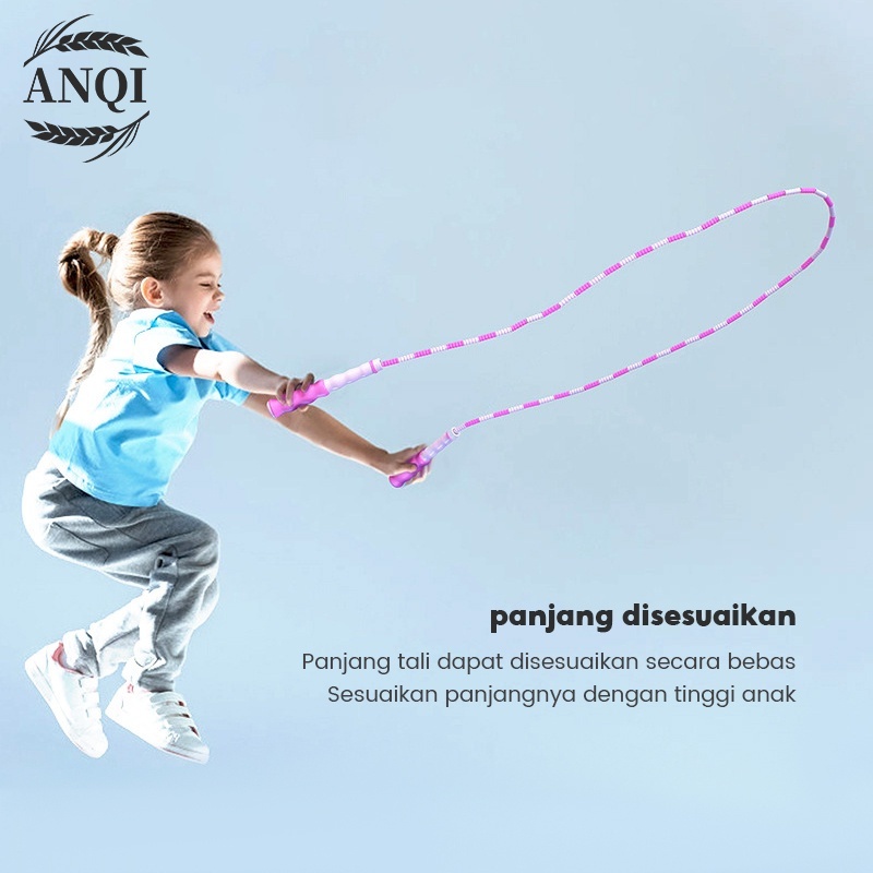 ANQI 1888 SPEEDS SKIPPING LOMPAT TALI JUMP ROPE BERKUALITAS  VS-701